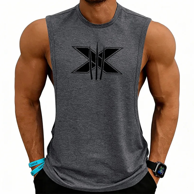 Wolverine Gym Tank Top | Men's Sleeveless Muscle Vest Gym & Compression Wear - The Eezee Shop