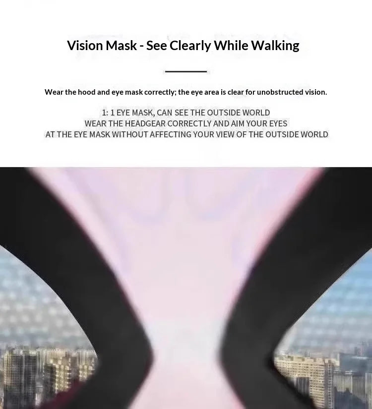 Spider-Man Motorized Eye Mask | Light-Up 1:1 Ring Control Cosplay Masks & Helmets - The Eezee Shop