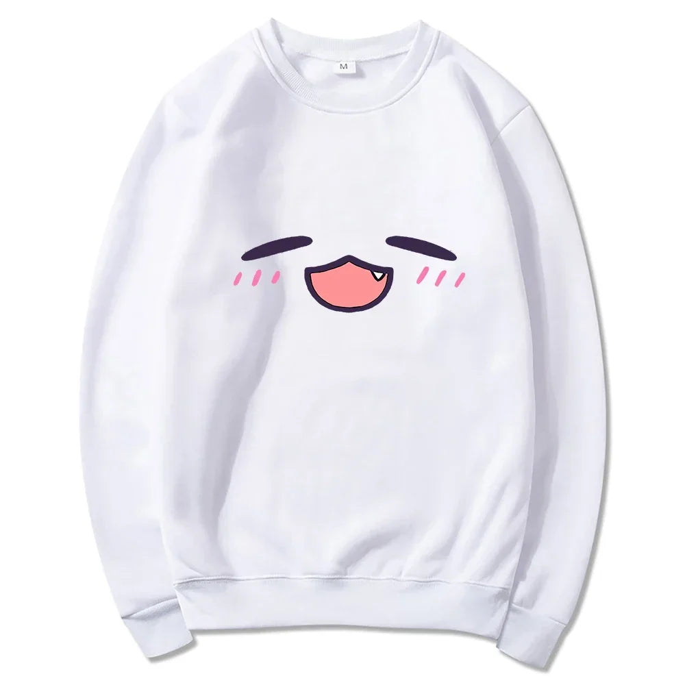 Takodachi Face Hoodie | Hololive Kawaii Unisex Sweatshirt Hoodies & Sweatshirts - The Eezee Shop