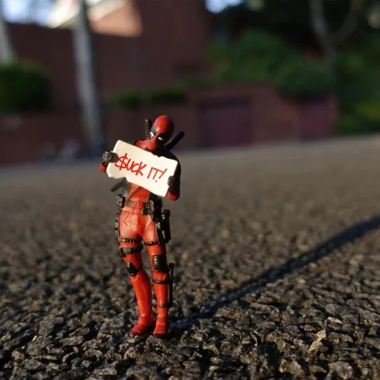 Sitting Deadpool Car Figure | Mini Interior Pendant Decor Car Accessories - The Eezee Shop