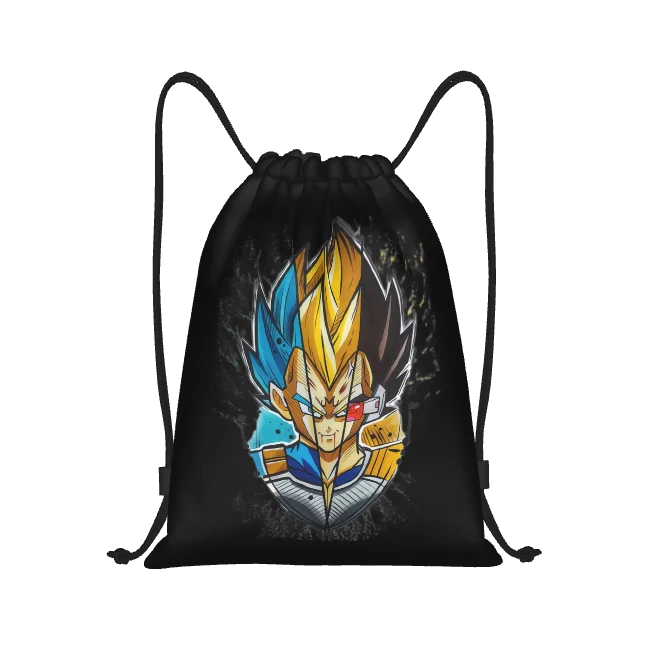 Dragon Ball Drawstring Bag | Waterproof Goku & Vegeta Gym Sack Bags - The Eezee Shop