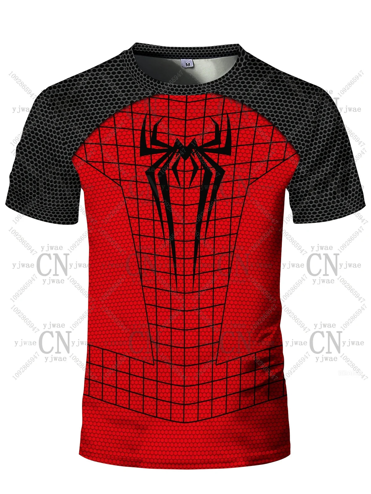 Spider Graphic Quick-Dry Sports Tee | Men's Training Top Gym & Compression Wear - The Eezee Shop