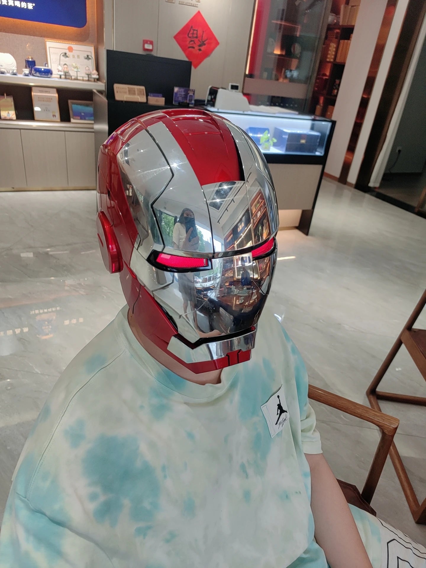 Iron Man Mk5 Wearable Helmet | 1:1 Voice-Activated Electric Mask Cosplay Masks & Helmets - The Eezee Shop