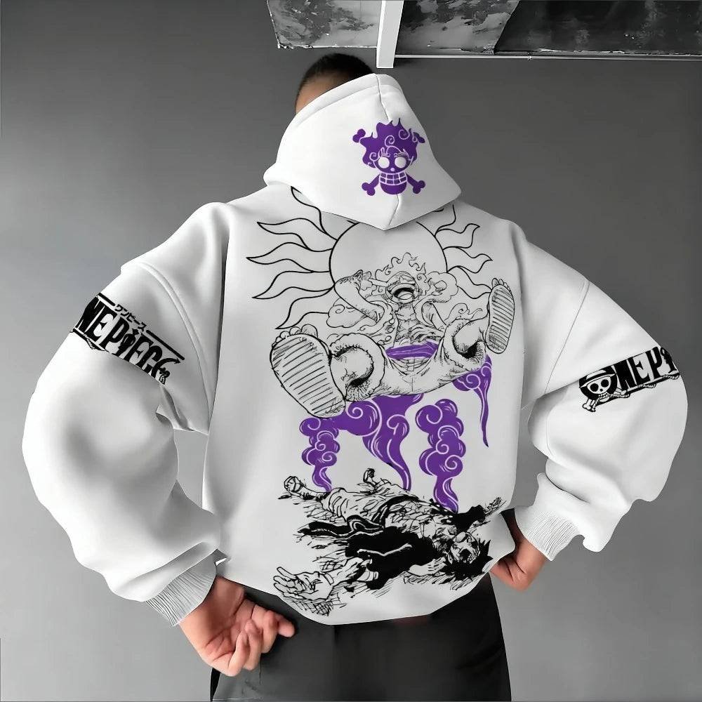 Monkey D. Luffy Hoodie | One Piece Parent-Child Sweatshirt Hoodies & Sweatshirts - The Eezee Shop