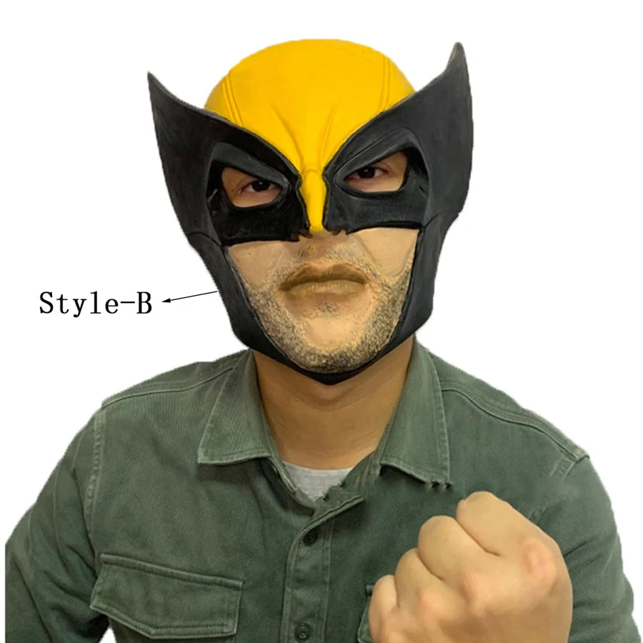 Wolverine Full Face Helmet Mask | Logan Halloween Cosplay Cosplay Masks & Helmets - The Eezee Shop