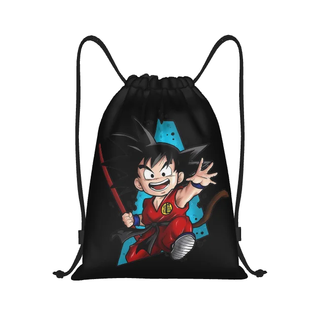Dragon Ball Drawstring Bag | Waterproof Goku & Vegeta Gym Sack Bags - The Eezee Shop