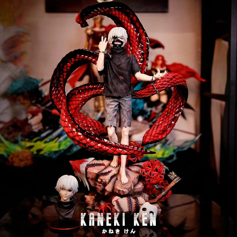 Ken Kaneki 35cm GK Statue | Tokyo Ghoul 4 Kagune Figure Collectible Figures - The Eezee Shop