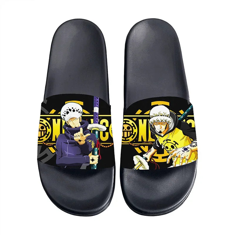 One Piece Couples Slippers | Non-Slip EVA Bathroom & Home Shoes Slippers & Sandals - The Eezee Shop