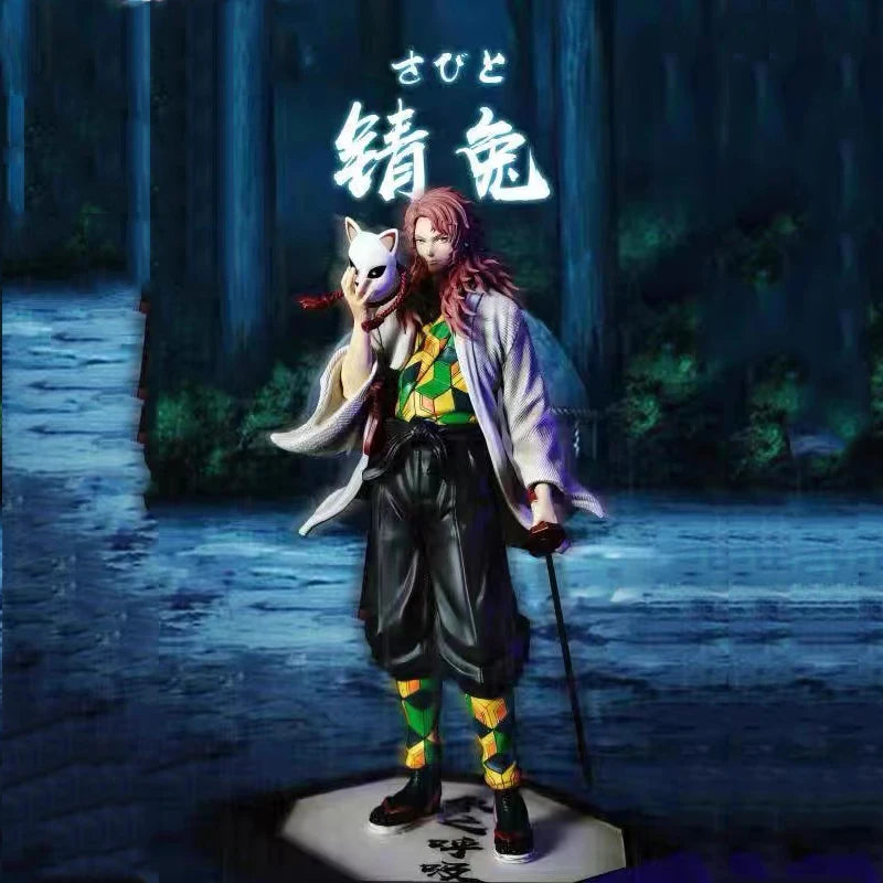 Kokushibo 32cm GK Statue | Demon Slayer Upper Moon Figure Collectible Figures - The Eezee Shop