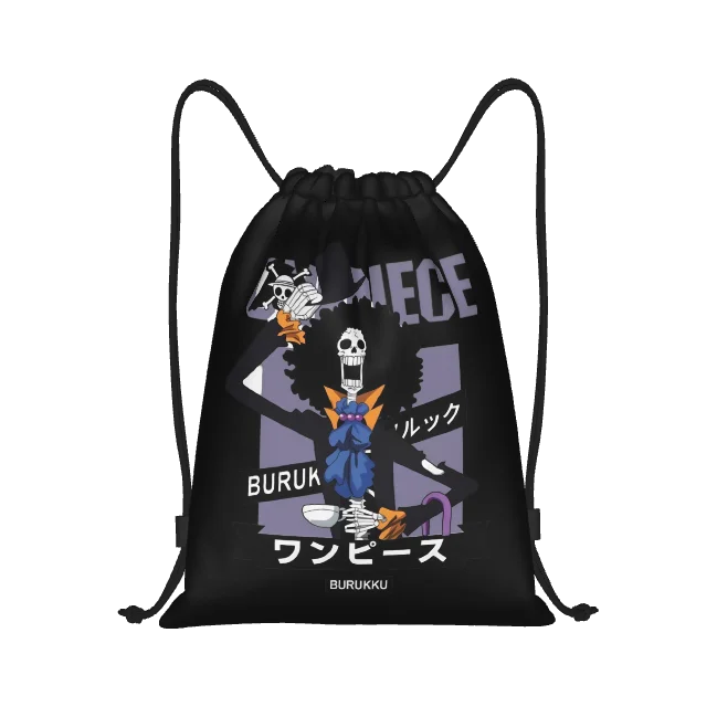 One Piece Drawstring Bag | Waterproof Luffy & Zoro Gym Sack Bags - The Eezee Shop