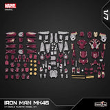 Iron Man MK46 1/7 Model Kit | 10" Light-Up Reactor Figure Collectible Figures - The Eezee Shop