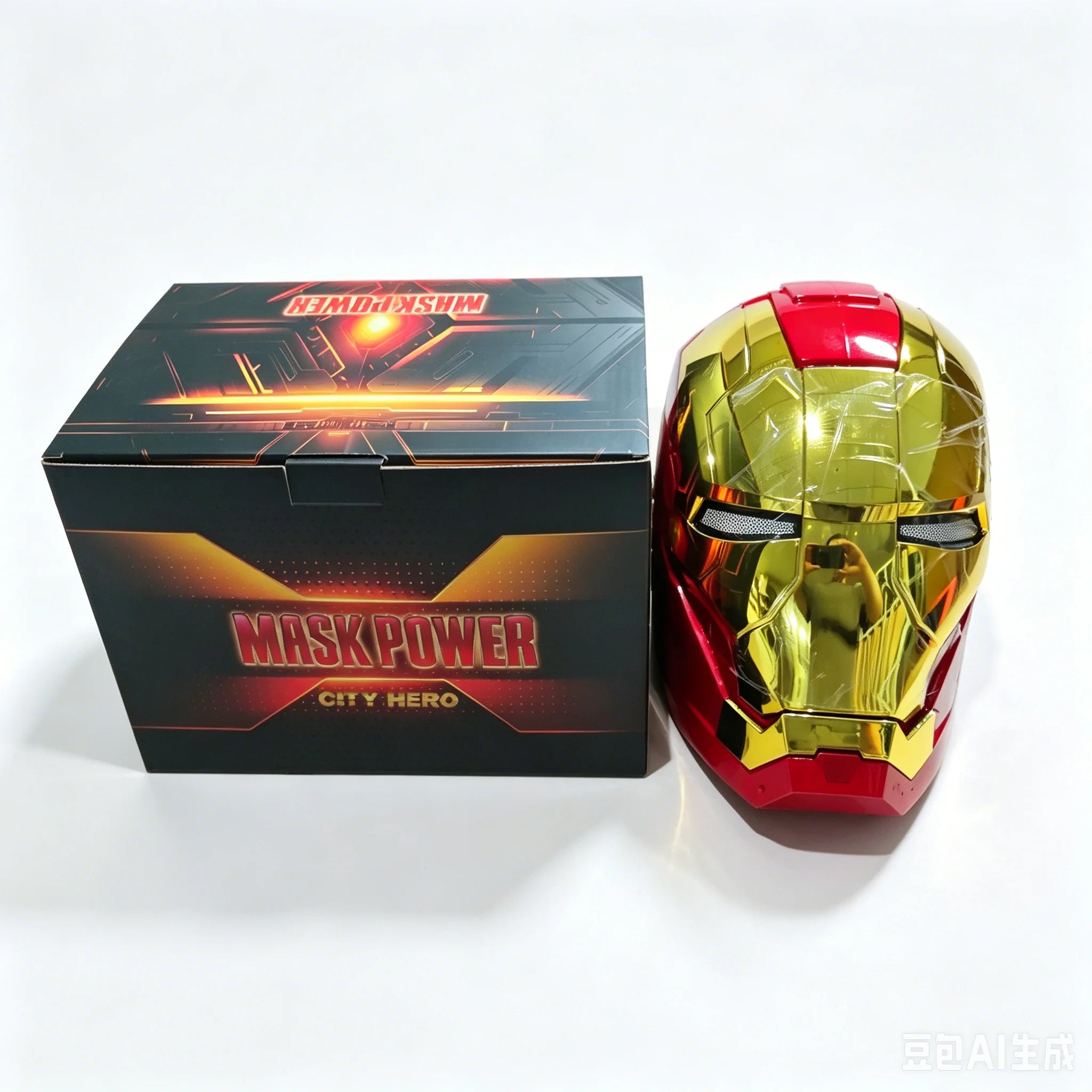 Iron Man 1:1 Voice-Controlled Helmet | Wearable Display Mask Cosplay Masks & Helmets - The Eezee Shop