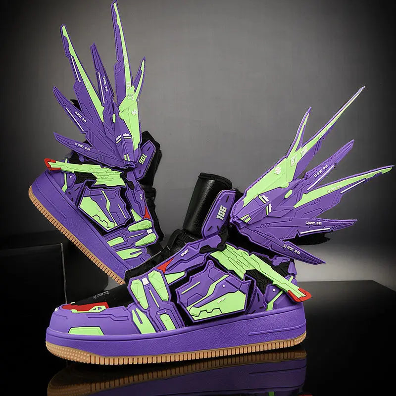 Anime Style Basketball Shoes | Kids & Adult High-Top Sneakers Sneakers - The Eezee Shop