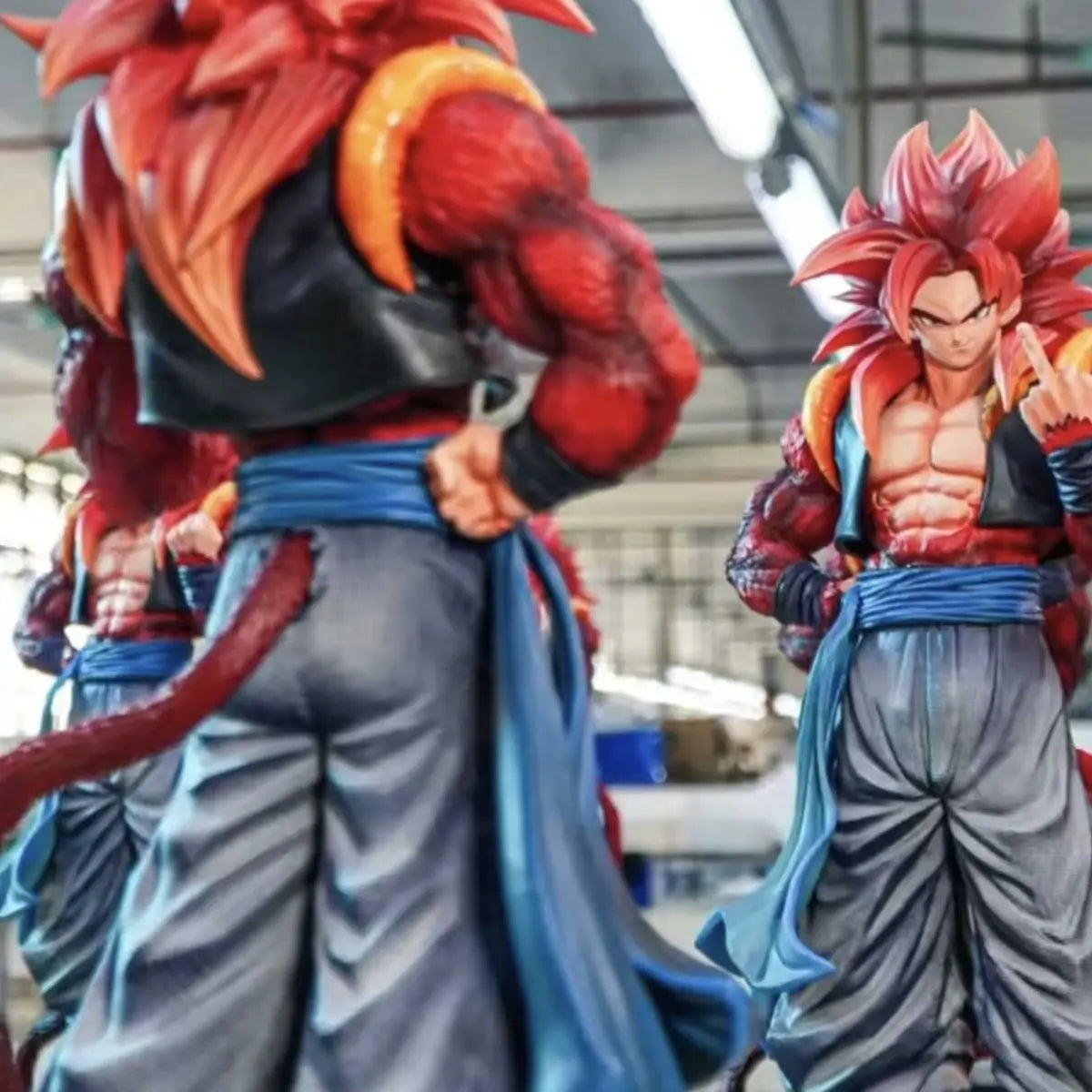Gogeta SSJ4 34cm Statue | Dragon Ball GT PVC Figure Collectible Figures - The Eezee Shop