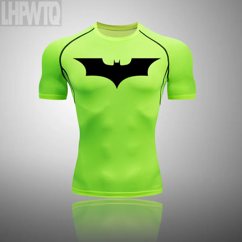Men's Superhero Compression Set | Quick-Dry Gym Rashguard Suit Gym & Compression Wear - The Eezee Shop