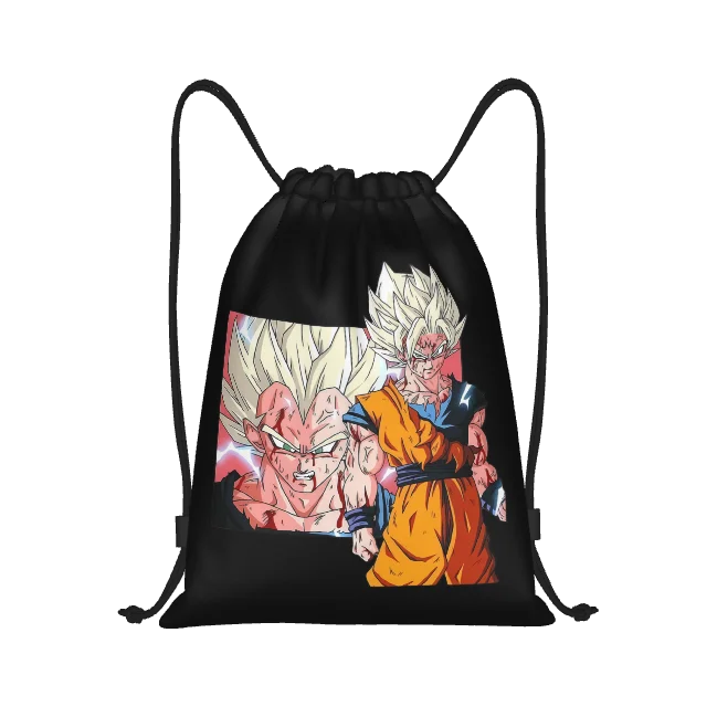 Dragon Ball Drawstring Bag | Waterproof Goku & Vegeta Gym Sack Bags - The Eezee Shop