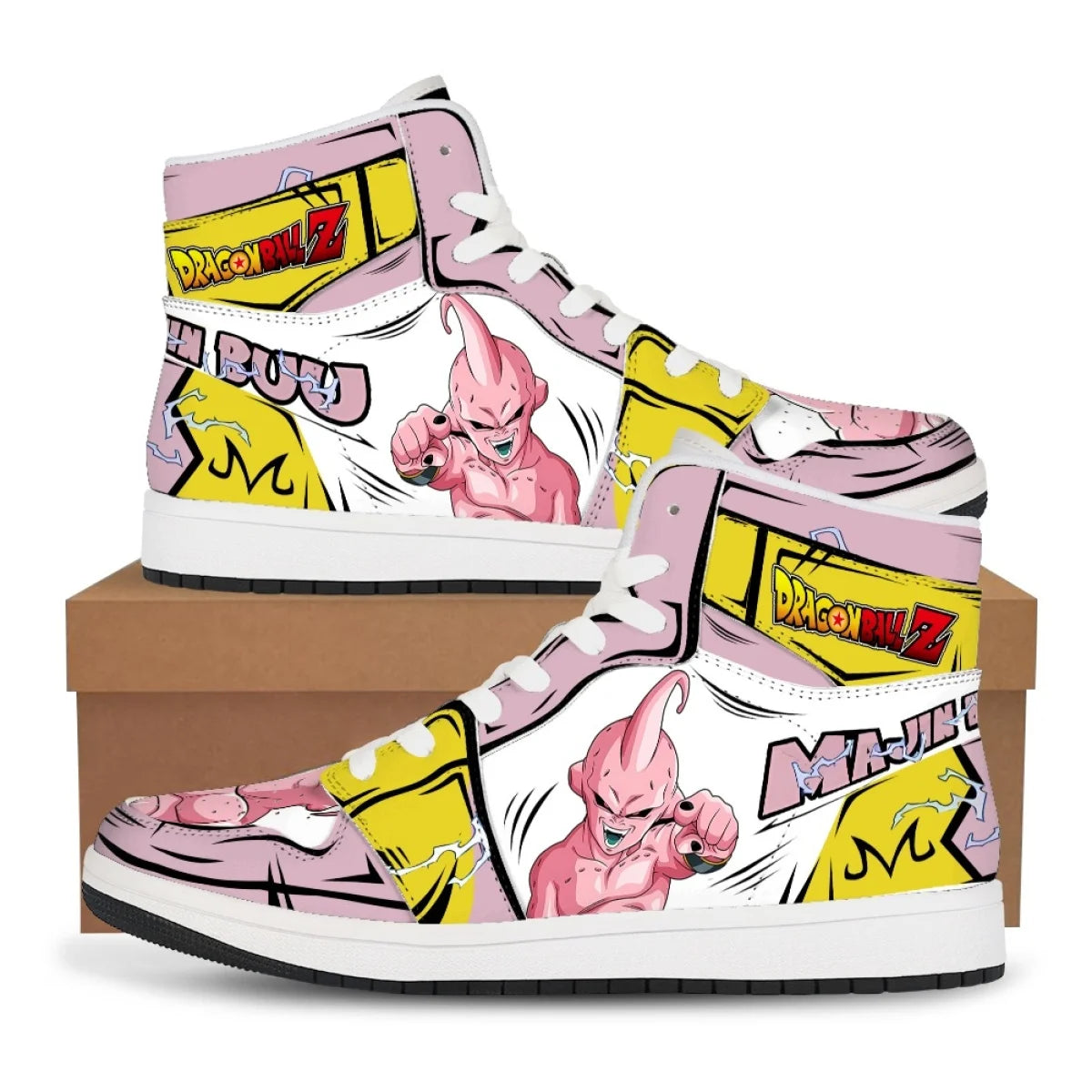 Goku High-Top Basketball Sneakers | Dragon Ball Z Casual Shoes Sneakers - The Eezee Shop
