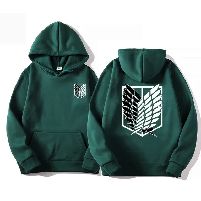 Attack on Titan Pullover Hoodie | Spring & Autumn Sweatshirt Hoodies & Sweatshirts - The Eezee Shop