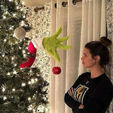 Elf Arm Christmas Tree Doll | Green Fur Monster Decoration Halloween Decorations - The Eezee Shop
