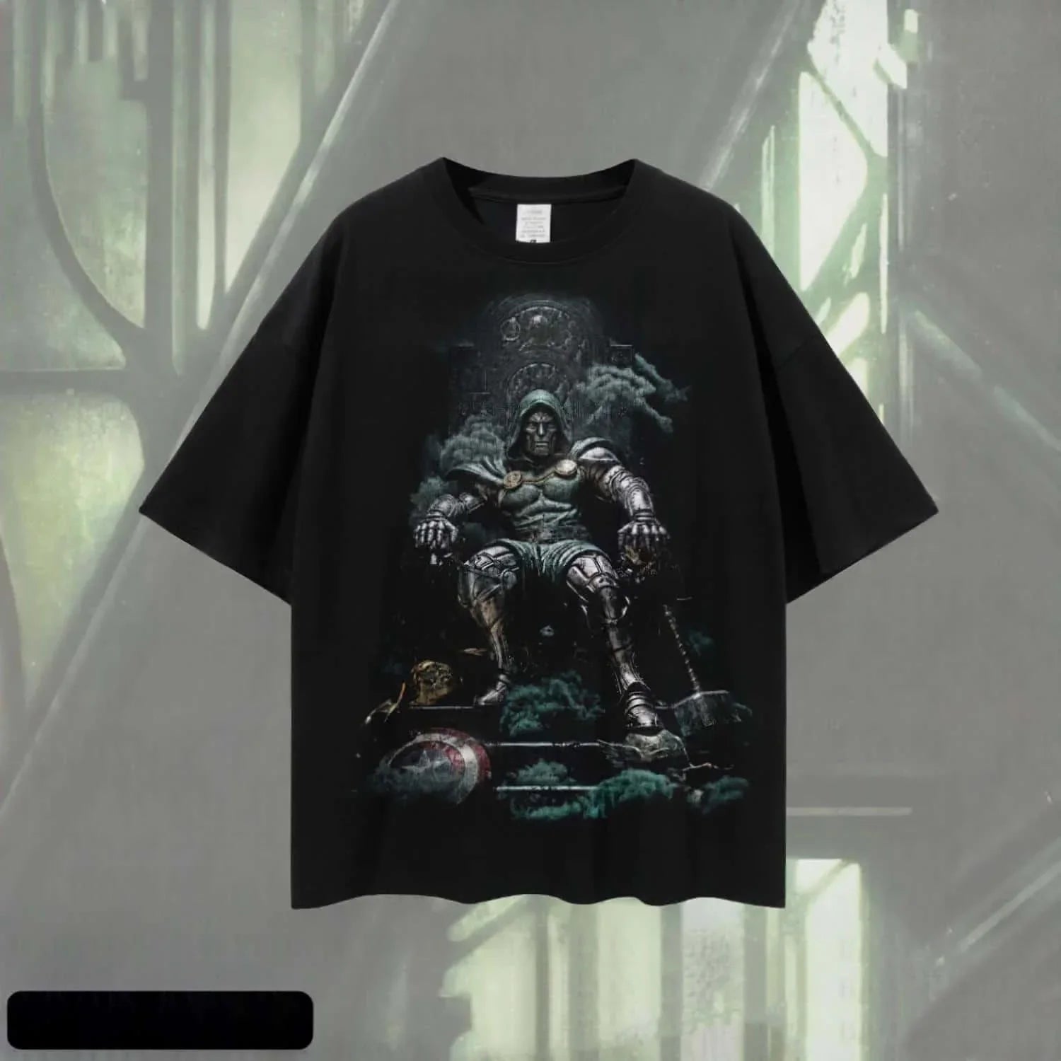 Doctor Doom Loose Fit T-Shirt | Unisex Villain Streetwear Tee Graphic Tees - The Eezee Shop