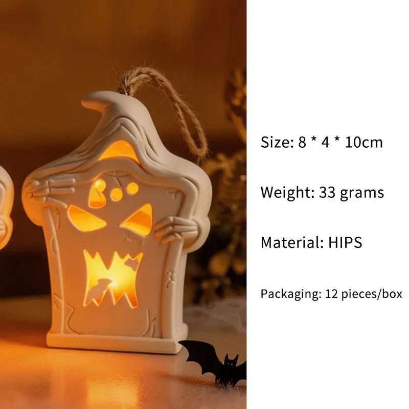 Skeleton Flameless LED Candle | Flickering Halloween Decor Halloween Lights - The Eezee Shop