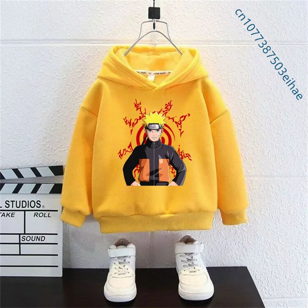 Kids Naruto Hoodie | Long Sleeve Pullover for Boys & Girls Hoodies & Sweatshirts - The Eezee Shop