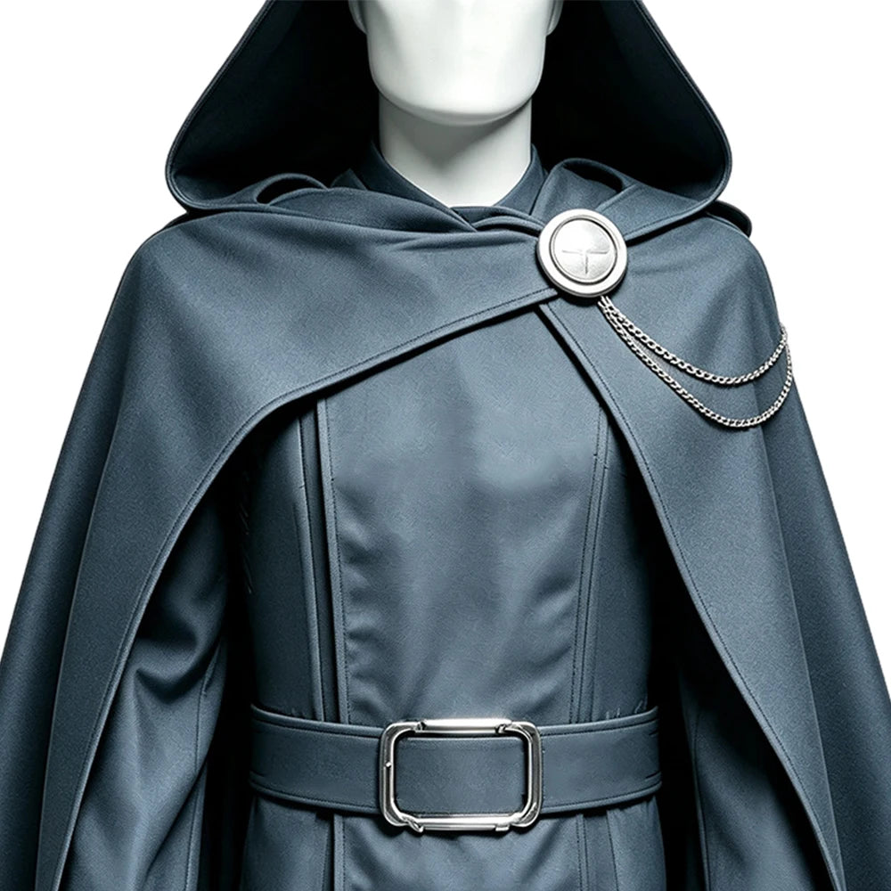 Doctor Doom Hooded Cloak Costume | Coat, Pants & Cape Full Set Cosplay Costumes - The Eezee Shop