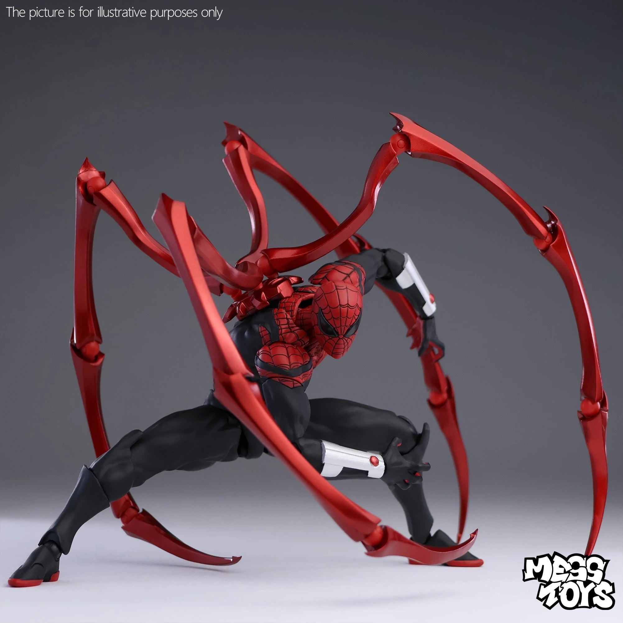 Superior Spider-Man Doctor Octopus Figure | Fabric Suit 1/12 Collectible Figures - The Eezee Shop