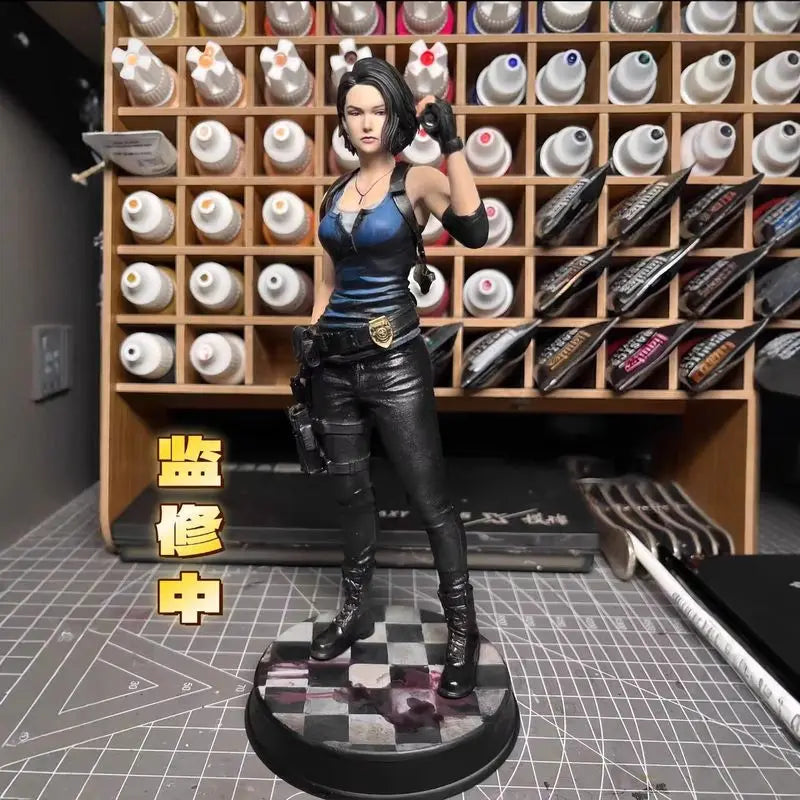 Jill Valentine & Leon Kennedy Figures | Resident Evil Statue Collectible Figures - The Eezee Shop