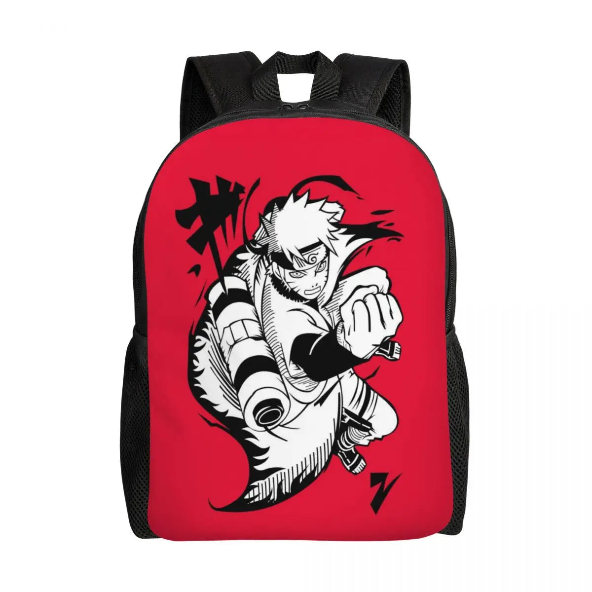 Sasuke Uchiha 3D Backpack | Naruto School & Travel Bookbag Backpacks - The Eezee Shop