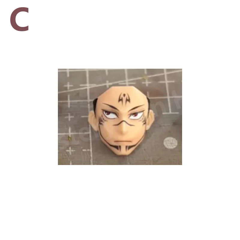 Yuji Itadori Articulated Figure | Sukuna Head & Black Outfit Collectible Figures - The Eezee Shop