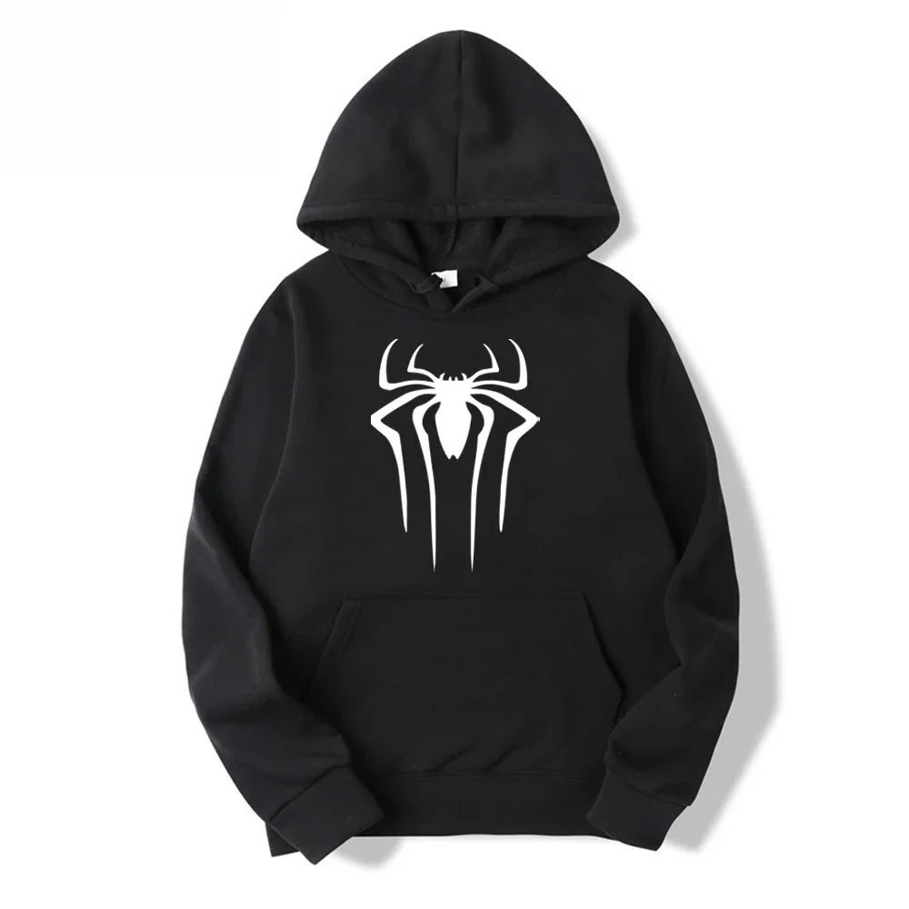 Spider Pattern Hoodie | Unisex Trendy Printed Pullover Hoodies & Sweatshirts - The Eezee Shop