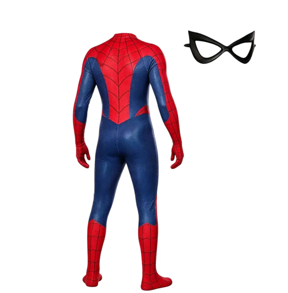 Spider-Man Cosplay Bodysuit | Red & Blue Zentai Suit with Mask Cosplay Costumes - The Eezee Shop