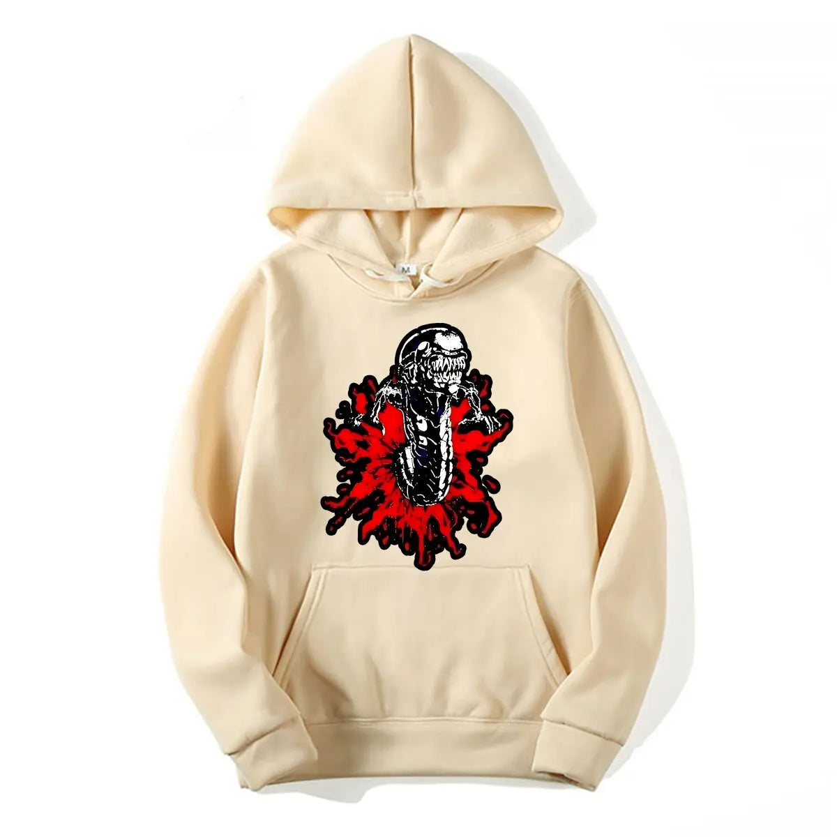 Alien Chestburster Hoodie | Men's Xenomorph Horror Pullover Hoodies & Sweatshirts - The Eezee Shop