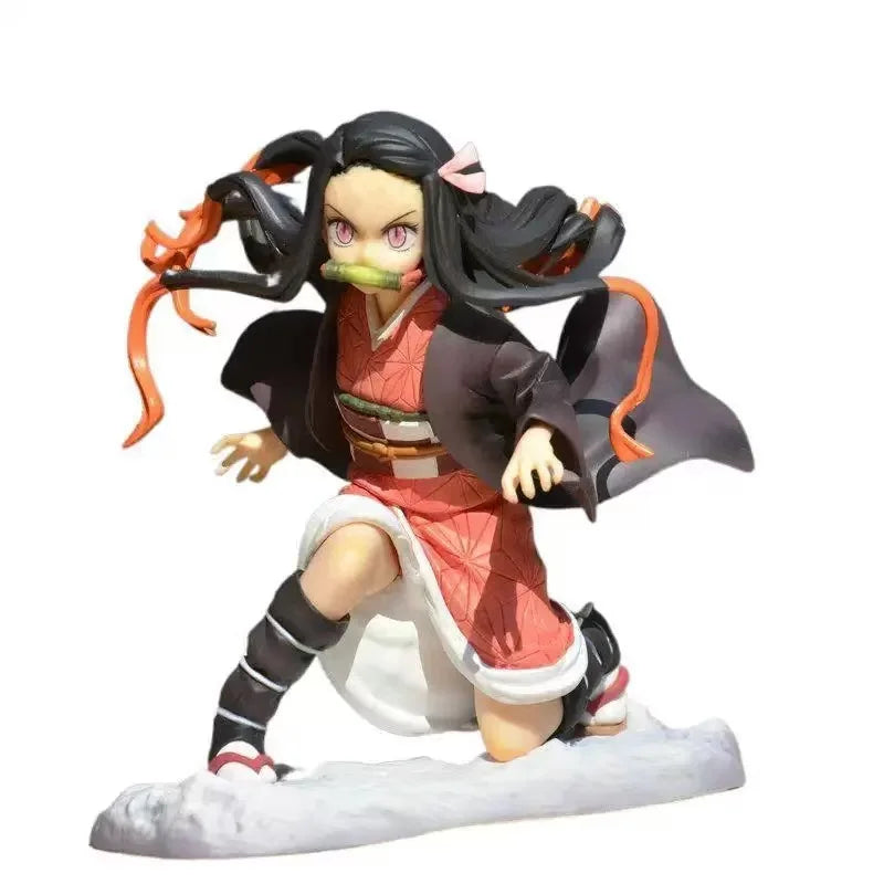 Nezuko Kamado 10cm Figurine | Demon Slayer Mini Ornament Collectible Figures - The Eezee Shop