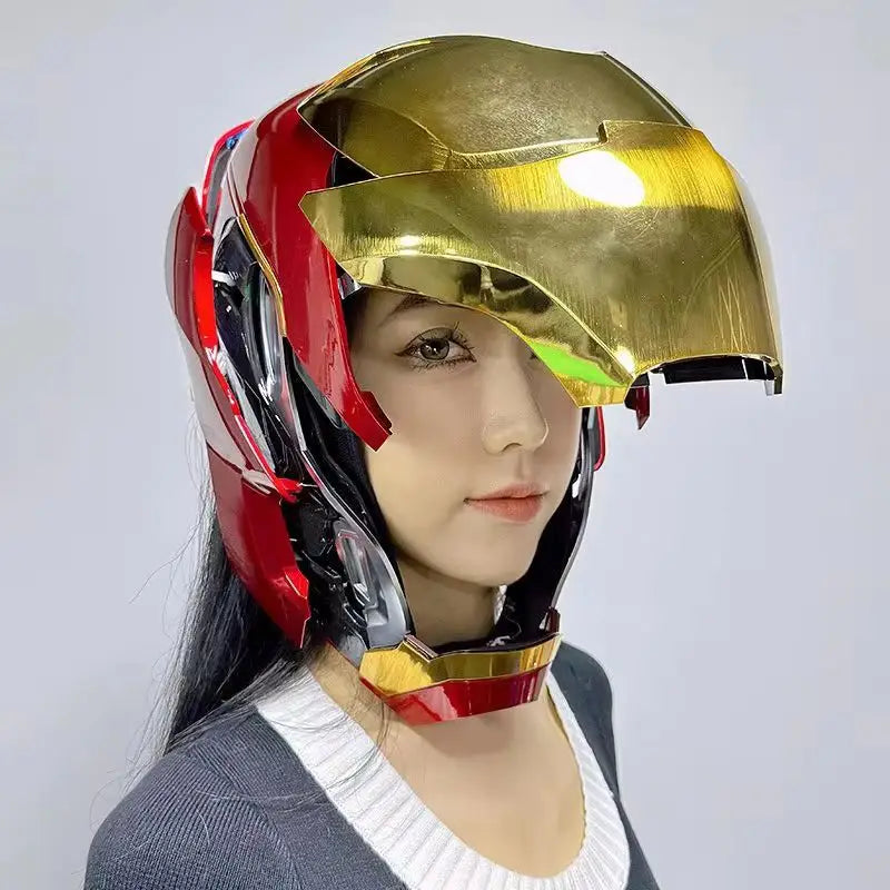 Iron Man Mk5 Wearable Helmet | 1:1 Voice-Activated Electric Mask Cosplay Masks & Helmets - The Eezee Shop