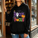 Vintage Hocus Pocus Ghost Pumpkin Hoodie | Women's Witchy Sweatshirt Hoodies & Sweatshirts - The Eezee Shop