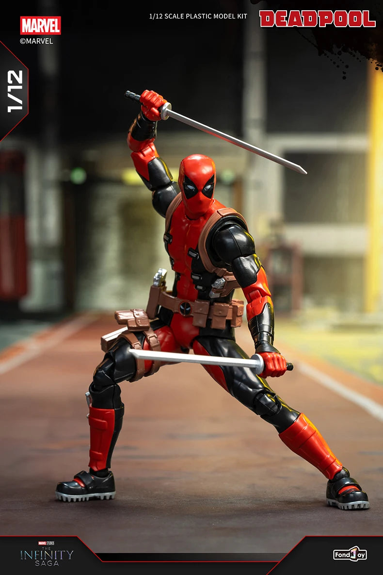 Deadpool 1/12 Assembled Model Figure | Movable Collectible Collectible Figures - The Eezee Shop