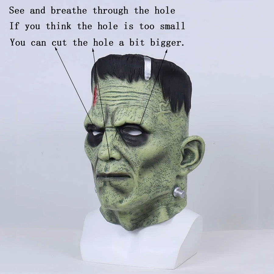 Frankenstein Latex Mask | Monster Halloween Costume Mask Halloween Masks - The Eezee Shop