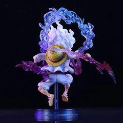 Bandai One Piece Luffy Gear 5 Sun God Nika 10cm Mini Action Figure Collectible Anime Statue Anime Figure - The Eezee Shop