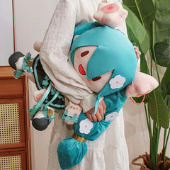 New Original Anime Sega Vocaloid Hatsune Miku Plush Toys Flower Miku Fufu 32\50cm Cartoon Collection Girl Boys Gifts Toys