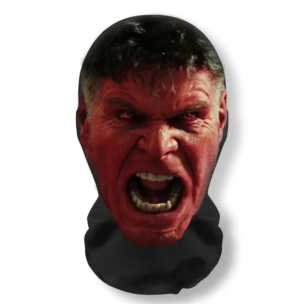 Printed Face Balaclava Mask | Novelty Full Face Halloween Mask Halloween Masks - The Eezee Shop