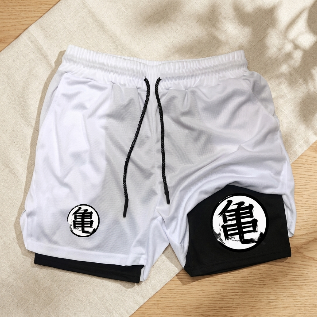 Dragon Ball Anime Printed Shorts Man Running Pants Performance shorts - The Eezee Shop