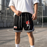 Hanma Baki Anime Shorts Men Women Quick Dry Mesh Gym Shorts Breathable to Fitness Joggers Summer Basketball Sports Scanties Male