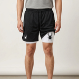 Spider Print Men's 2-in-1 Gym Shorts – Quick-Dry Liner Performance shorts - The Eezee Shop