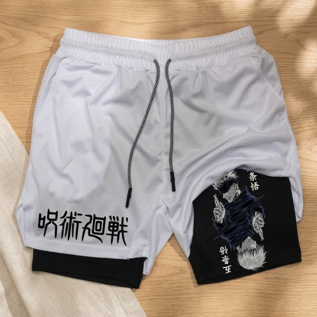 Jujutsu Kaisen Men's Compression Shorts Performance shorts - The Eezee Shop