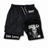 Anime Solo Level Statue of God Shorts Sweatpants Summer Y2K Performance shorts - The Eezee Shop
