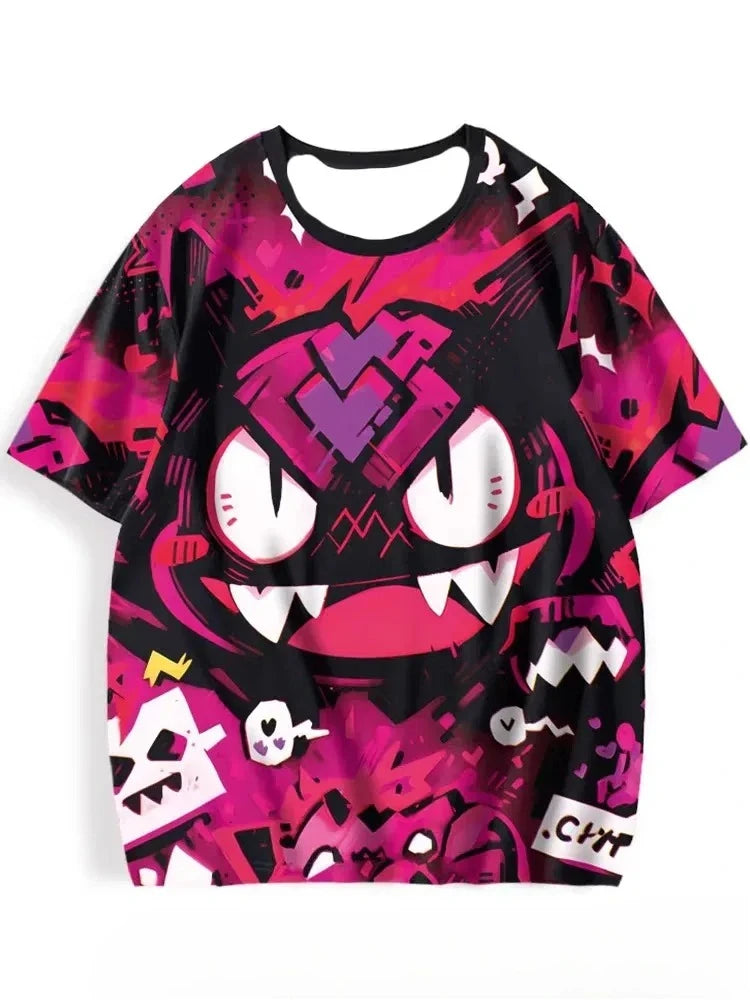 Pikachu 3D Anime Fashion T-Shirt Anime Tshirts - The Eezee Shop