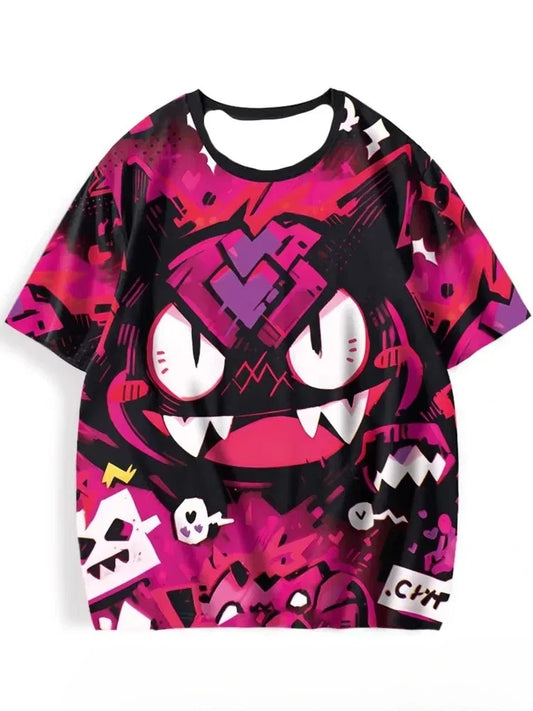 Pikachu 3D Anime Fashion T-Shirt Anime Tshirts - The Eezee Shop