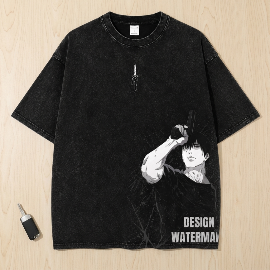 Gojo Satoru Jujutsu Kaisen Harajuku Cotton Anime Graphic Tee Anime Tshirts - The Eezee Shop